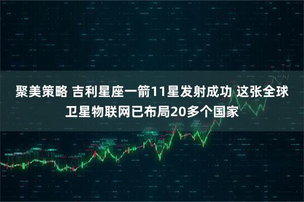 聚美策略 吉利星座一箭11星发射成功 这张全球卫星物联网已布局20多个国家